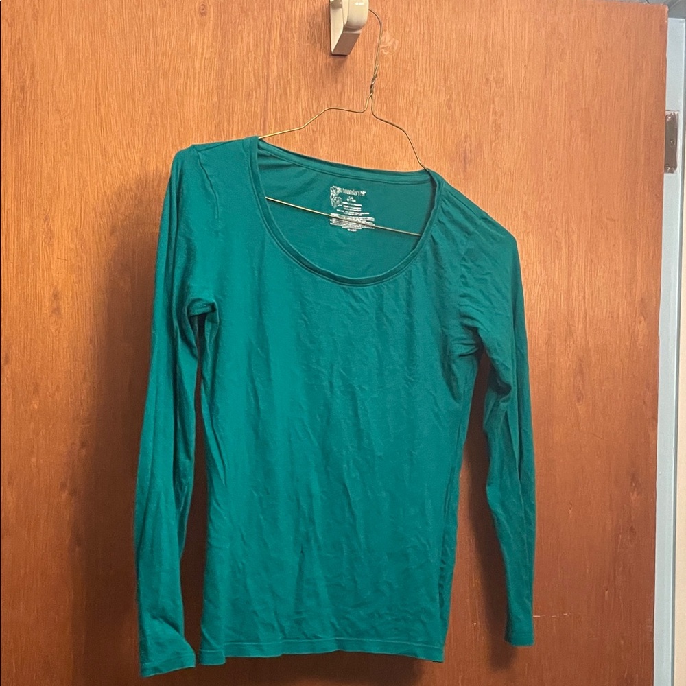 H&M Women's Emerald Long Sleeve Tee